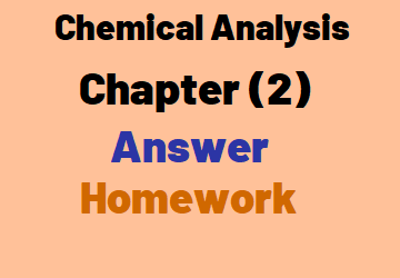 Answer Homework Chapter(2)